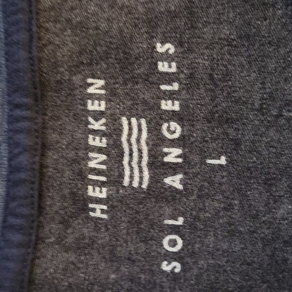 Women's blue grey Heineken US Open 2014 pullover sweater NWT - Picture 6 of 6